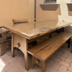 dining table and chairs