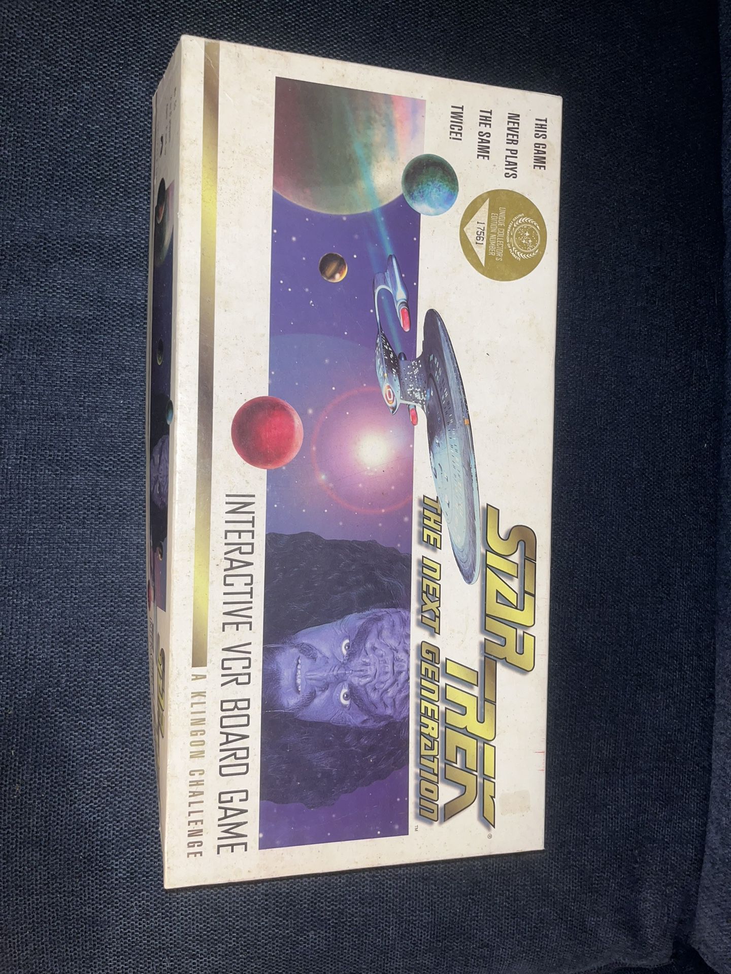 Star Trek Interactive VCR Board Game 1993