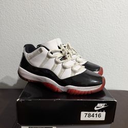 Jordan 11 Low Concord Bred Size 12