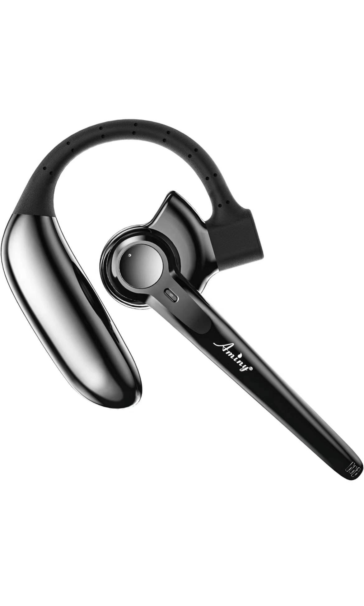 Wireless Bluetooth Headset with Microphone 30 Hrs Talking Time V5.3 Auriculares Bluetooth Earpiece,AI Noise Cancelling Bluetooth Earphones for Trucker