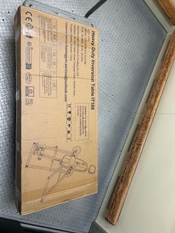 Inversion table
