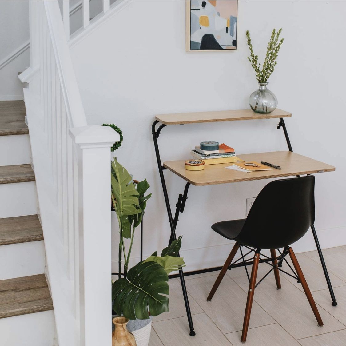 Modern Folding Desk (LIKE NEW)