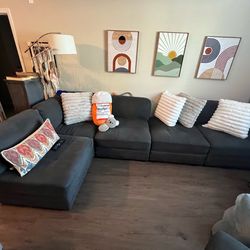 Thomasville Lowell 6-Piece Modular Sectional - Must Go!