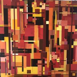 Acrylic Painting by Wayne Fabiano 36”x36”