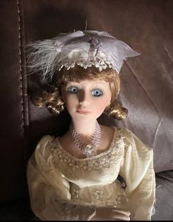 Vintage Doll Tree Topper 