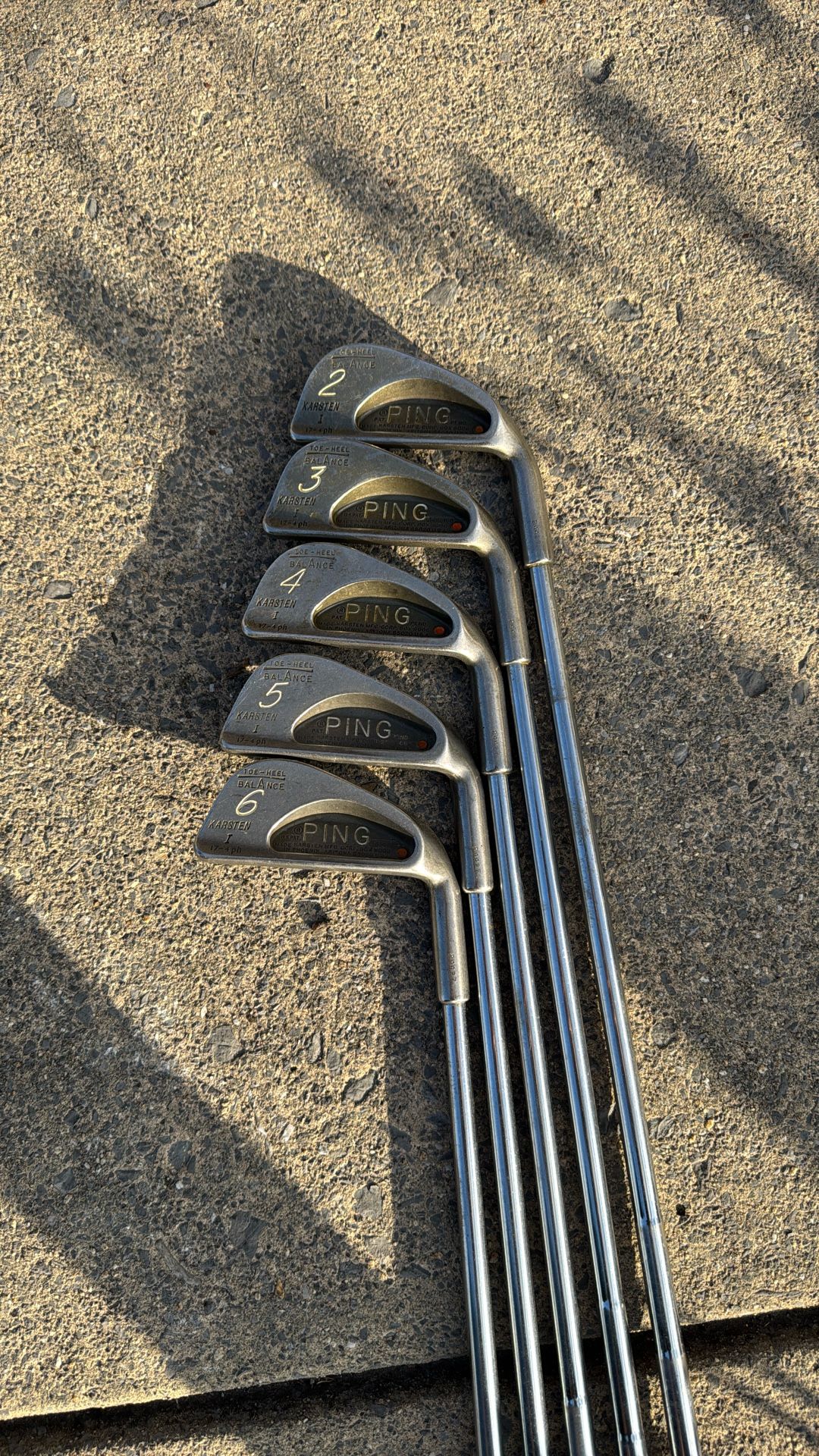 Ping KarstenI Orange Dot Irons,2-6