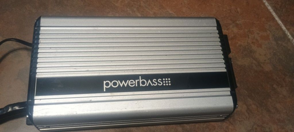 powerbass mono amp 600 watts rms