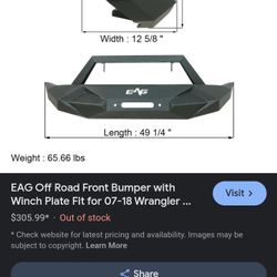 Jeep Front Bumper 