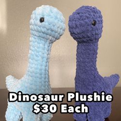 Crochet Dinosaur Brachiosaurus Plushies