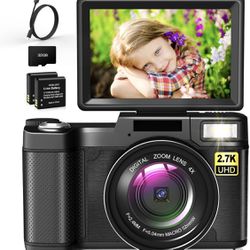 New Digital Camera for Photography FHD , Vlogging Camera