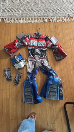 Transformers Optimus Prime Costume Sz 8-10