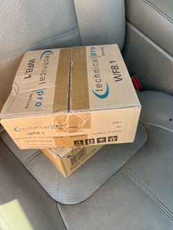 Technical Pro WF8.1 8" Raw Subwoofer