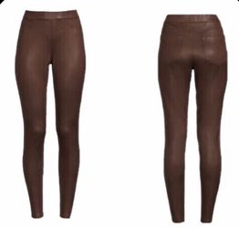 Women’s NB brown shimmery jegging pull on pants XXL (21) fits like 16-18