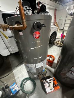 80 gallon Rheem Triton commercial water heater