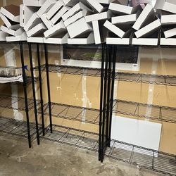 White cardboard storage bins