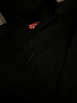 Supreme Black Pullover Hoodie