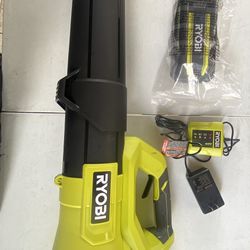 40V 120 MPH 550 CFM Cordless Battery Leaf Blower With 4.0 Ah Battery and Charger