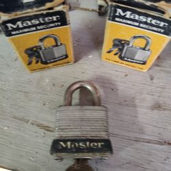 Vintage Master Locks