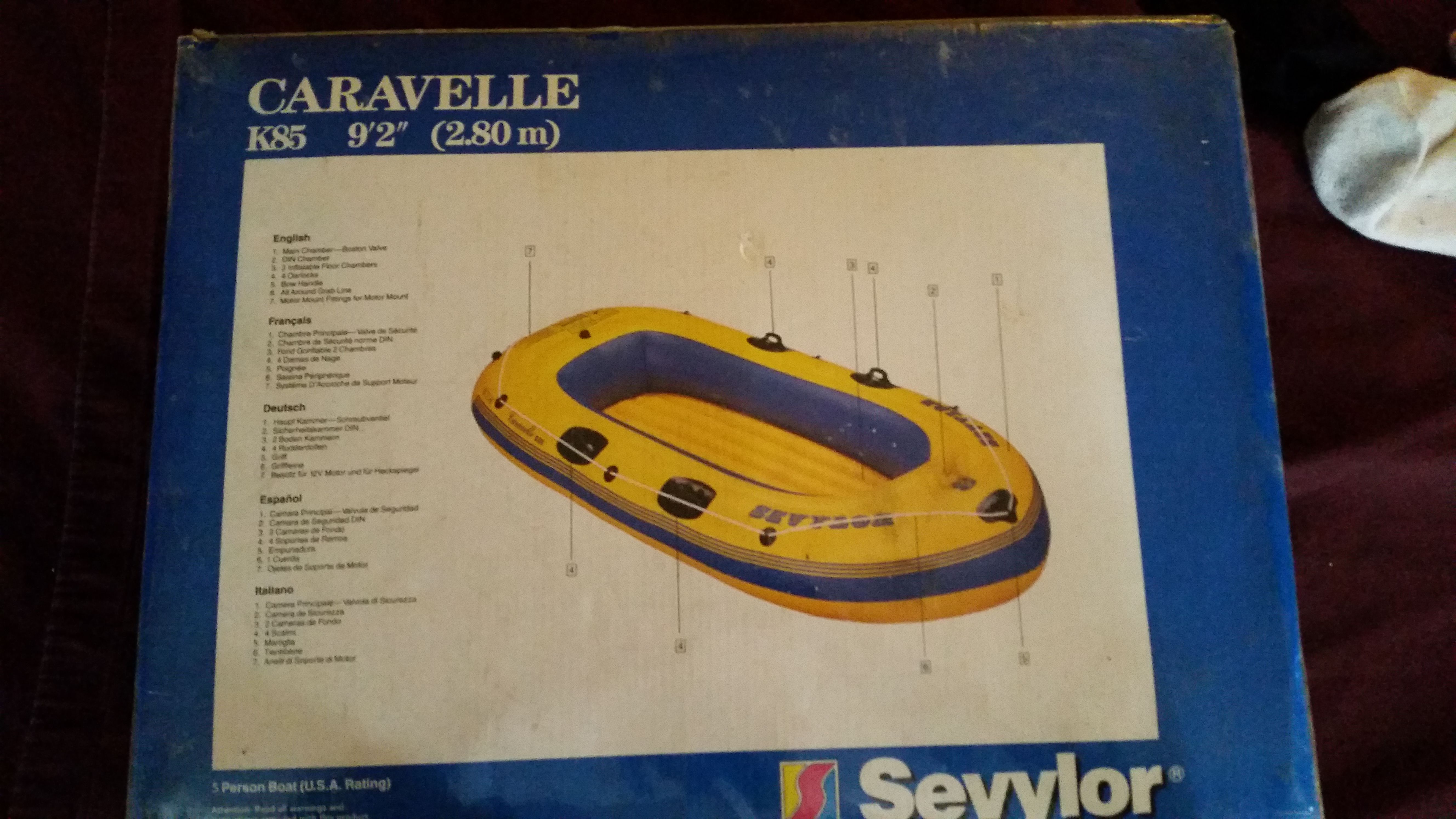 Sevylor Caravelle boat