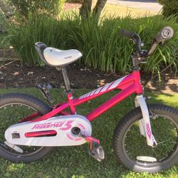 Girls Pink Freestyle 5 Bike