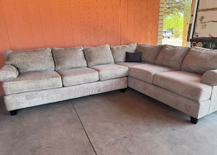 Beige Sectional Sofa