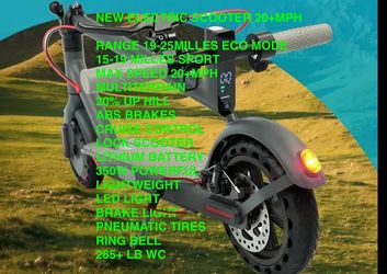 😊🛞🛞🛴NEW ELECTRIC SCOOTER 20+MPH