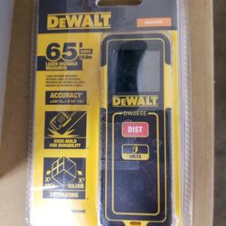 Dewalt 65' Laser Distance Measurer 