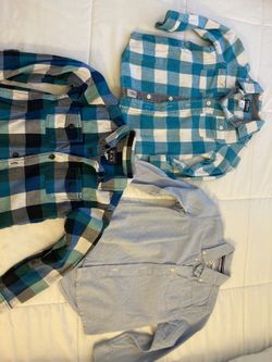 Long Sleeve Button Up’s 4T ($3/ea)