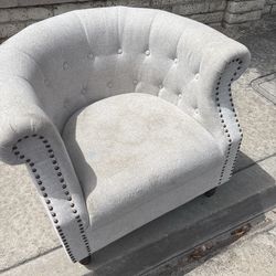 Upholstered living room chair