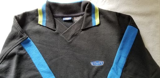 UTILITY COLLARED V SWEATSHIRT MENS SIZE XL