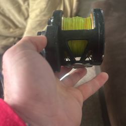 penn fathom 40 2 speed black and gold