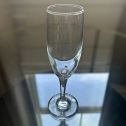 6-Piece Champagne Flute Glass Set – Brand New