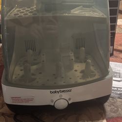 New Baby Brezza Superfast 10 Minute Baby Bottle Sterilizer + Dryer