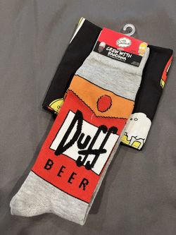 Duff Beer Socks 