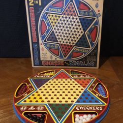 Ohio Art Co. Chinese And Regular Checkers Set