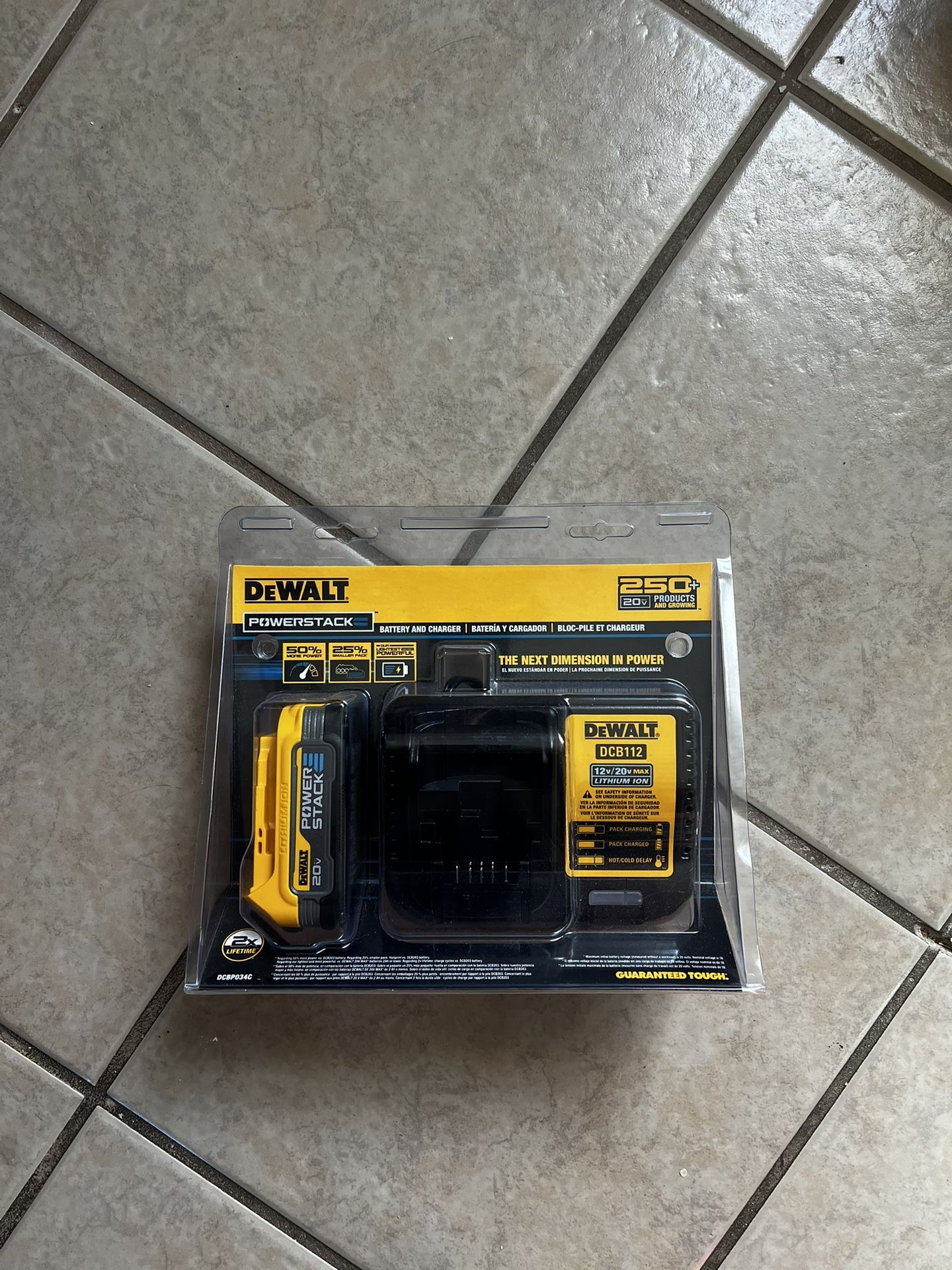 DeWalt Powerstack DEBP034C 