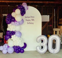 Birthday backdrop
