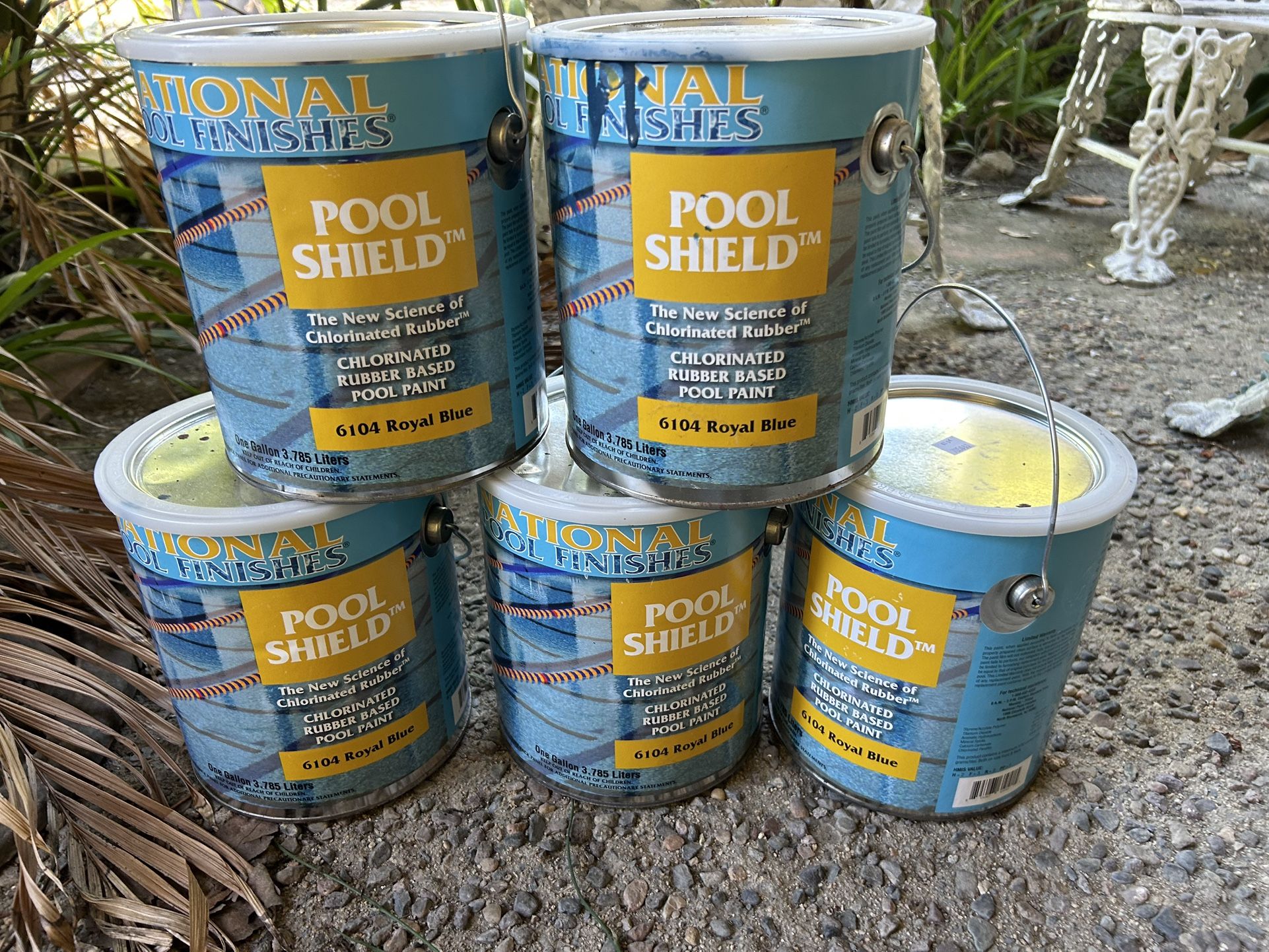 Pool Paint 5 Containers
