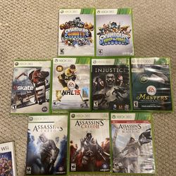 Xbox 360 Games  $15 Each