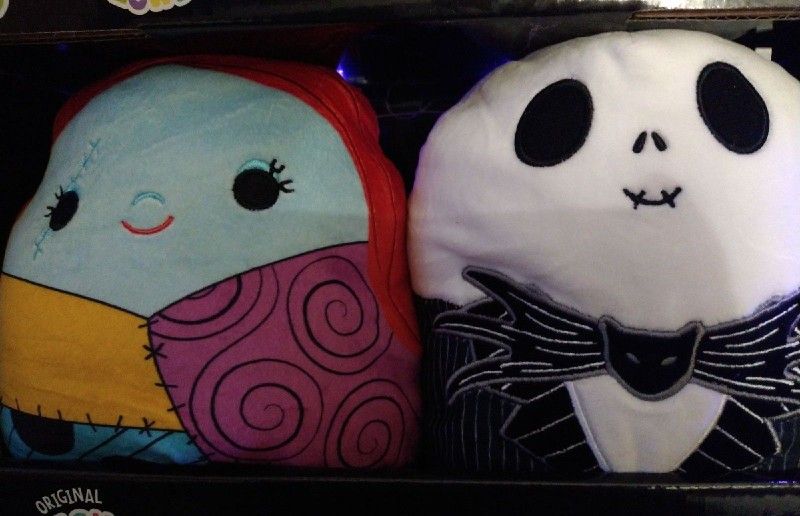 Jack And Sally Squishmallows 8"