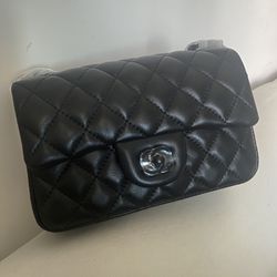 CF Black  Chain Purse handbag