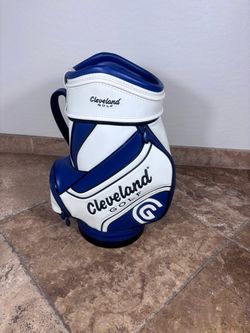 Cleveland Golf Den Caddy Bag Blue White