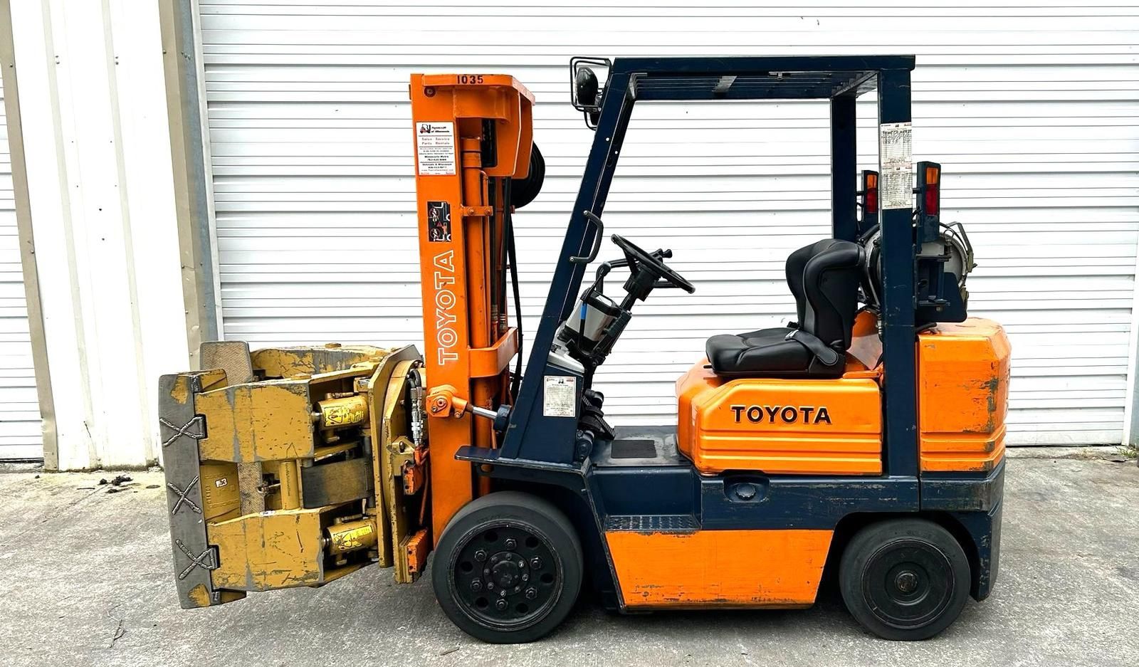 1998 Toyota Propane Fork/Clamp Truck