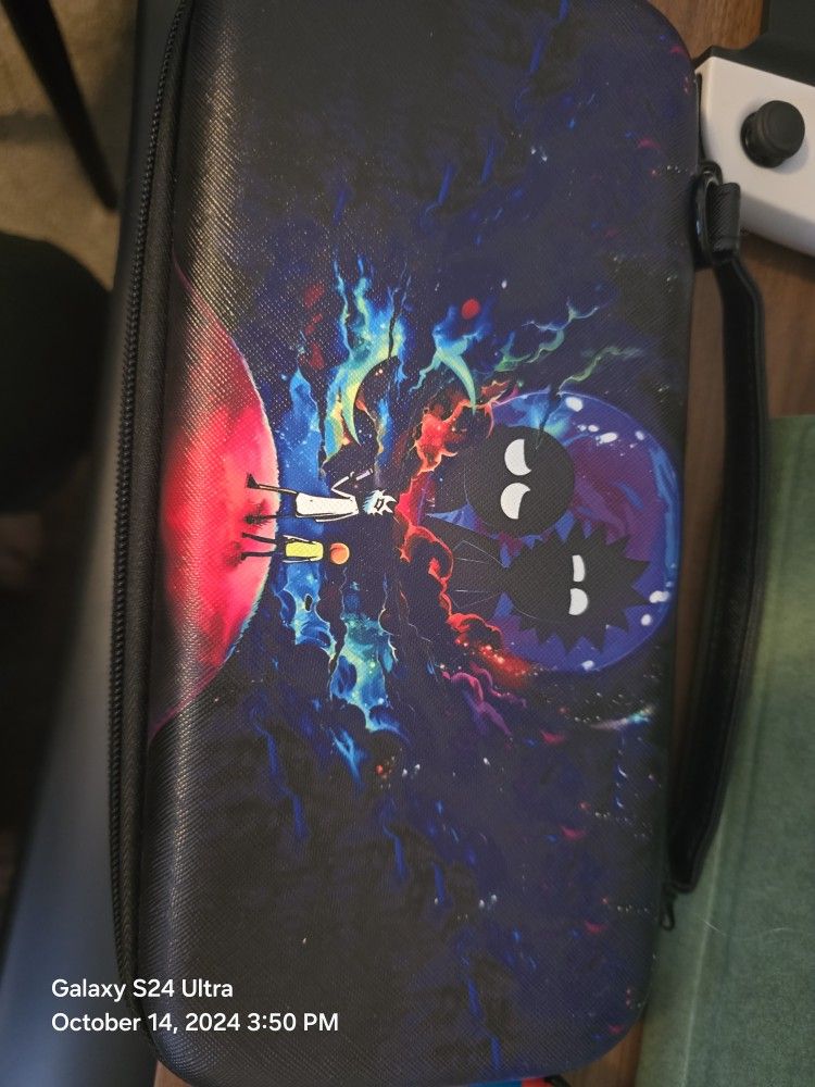 Nintendo Switch OLED Rick And Morty Theme
