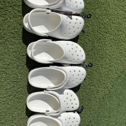 White Crocs