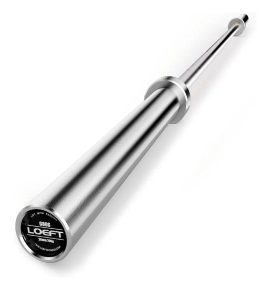 7ft Olympic Barbell, 44 lb Barbell for Powerlifting and Weightlifting, 2000 lbs Weight Capacity 215K PSI Weight Bar Fit 2" Weights for Squat, Bench Pr