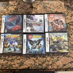 6Nintendo DS Games