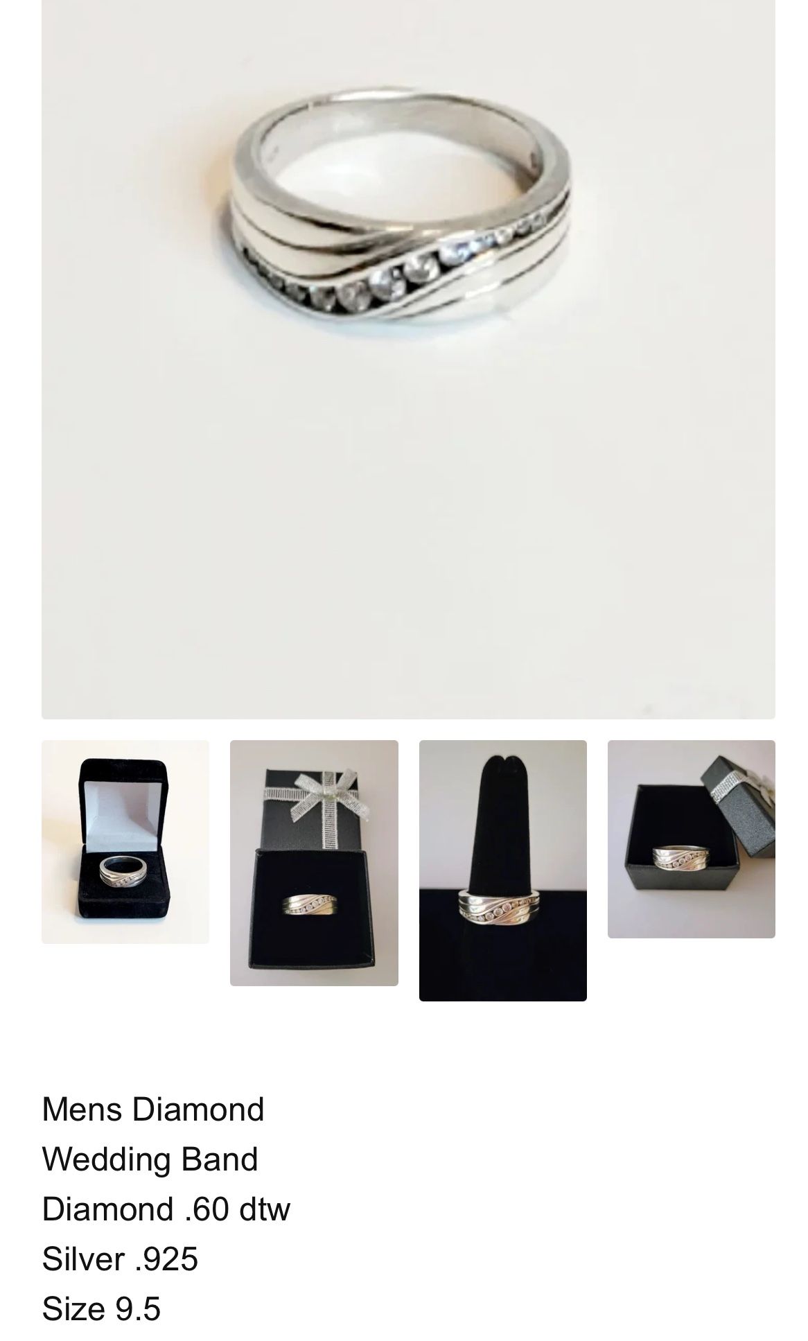 Mens Diamond Wedding Ring