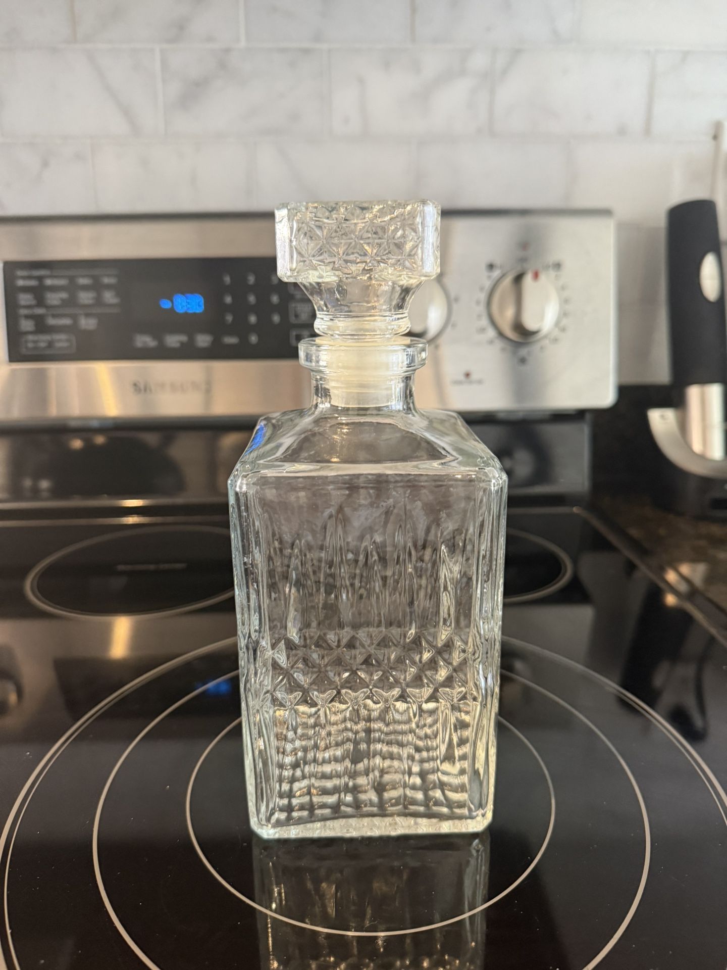 Whiskey/Bourbon Crystal Decanter