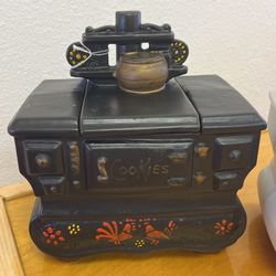1960’s  McCoy  Cookie Jars Pottery Cast $20 Each 